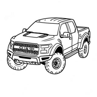 Ford Raptor Målarbilder