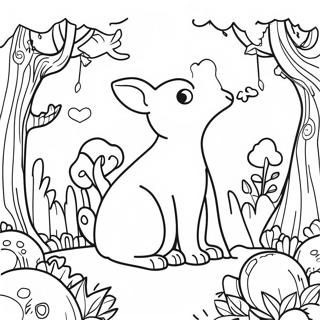 Kerby Rosanes Fortrollad Skog Malarbild 121992-56569