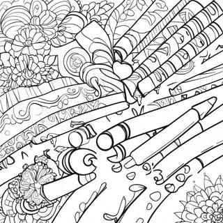 Markörer Målarbilder