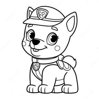 Paw Patrol Alla Hjartans Dag Malarbild 122039-56595