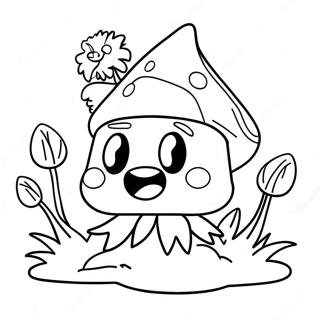 Piranha Plant Målarbilder