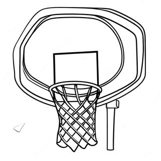 Basketbollkorg Målarbilder