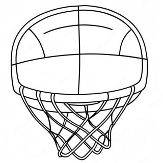 Basketbollring Malarbild 122759-57210