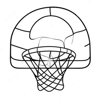 Basketbollring Malarbild 122759-57211