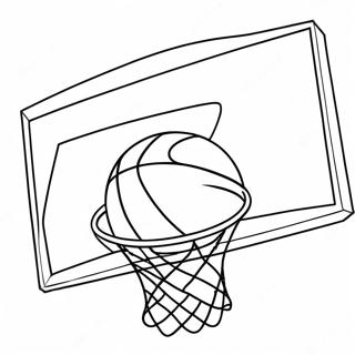 Basketbollring Malarbild 122759-57212