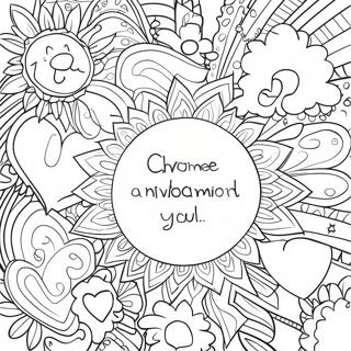 Självkänsla Positiva Bekräftelser Målarbilder