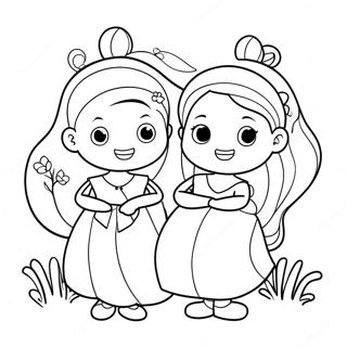 Little Charmers Lavender Målarbilder