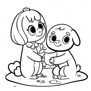 Malarbild Med Omtanksamma Vanner 124100-58358