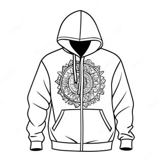 Cool Hoodie Malarbild 124332 58535