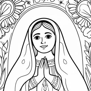 Var Fru Av Guadalupe Malarbild 124509-58664