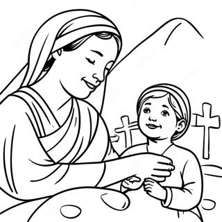 Omtanksam Rut Och Naomi Malarbild 125131 59159