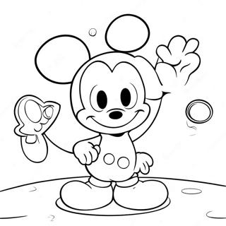 Toodles Mickey Mouse Klubbhus Malarbild 125179-59183