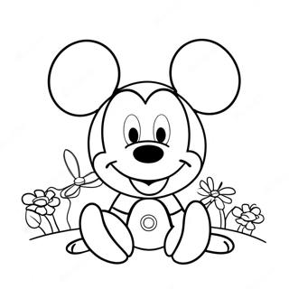 Toodles Mickey Mouse Klubbhus Malarbild 125179-59184