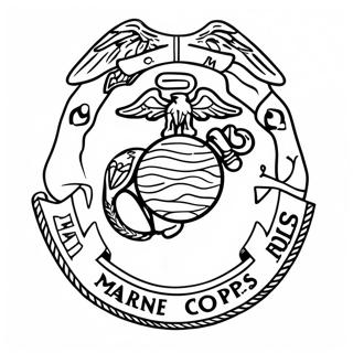 Marinkarens Emblem Malarbild 125207-59210