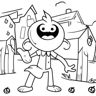 Hej Granne Laskiga Skuggor Malarbild 125234-59240