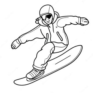 Snowboardakning Malarbild 125307-59282