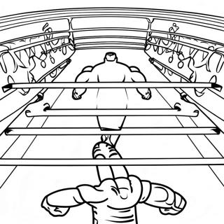 Episk Wwe Masterskapsmatch Malarbild 125361 59330