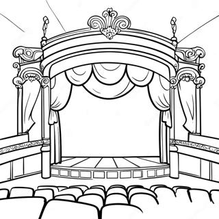 Teater Målarbild Målarbilder