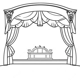 Teater Målarbild Målarbilder