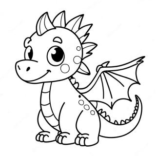 Sot Babyelddrake Malarbild 125541-59473