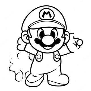 Cappy Mario I Aktion Malarbild 125565-59487