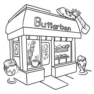 Butterbean Cafe Malarbild 125848-59702