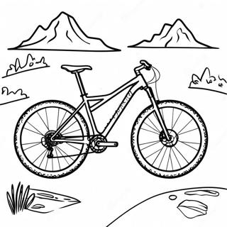 Mountain Bike Malarbild 125952-59783