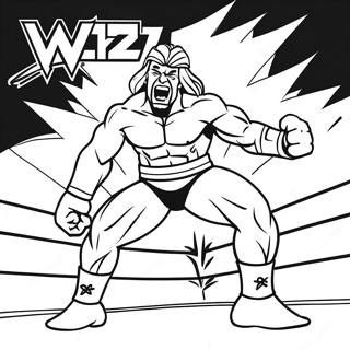 Wwe Ikoniska Rorelser Malarbild 126006 59835