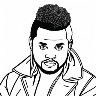 The Weeknd Malarbild 126468-60183