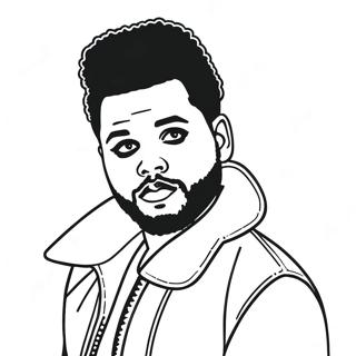 The Weeknd Malarbild 126468-60184