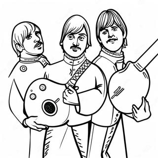 Beatles Målarbilder