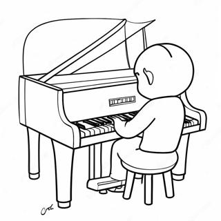 Sebastian Spelar Piano Malarbild 126729-60389