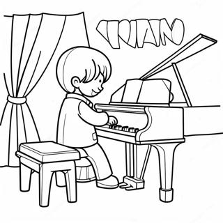 Sebastian Spelar Piano Malarbild 126729-60390