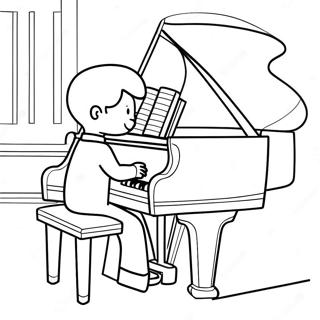 Sebastian Spelar Piano Malarbild 126729-60392