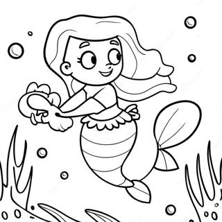 Ariel Utforskar Havet Malarbild 126731-60398