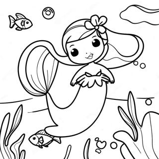 Ariel Utforskar Havet Malarbild 126731-60400