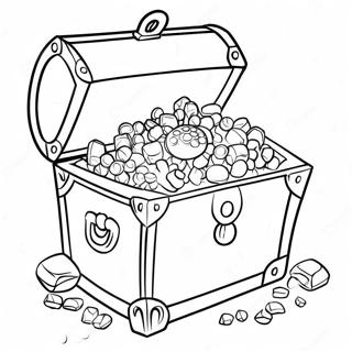 Farglaggningssida For Skattkista Med Juveler 127143 60719