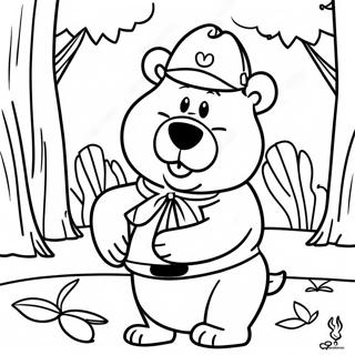 Yogi Bjorn Malarbild 127500-61112