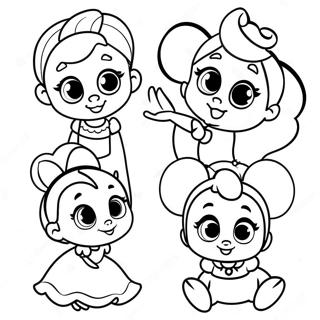 Lekfulla Disney Baby Prinsessor Malarbild 127555-61036