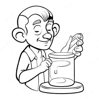 Bfg Haller En Drom Burk Malarbild 128147 61617