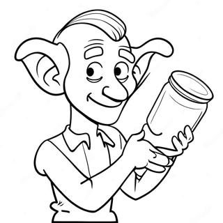 Bfg Haller En Drom Burk Malarbild 128147 61619