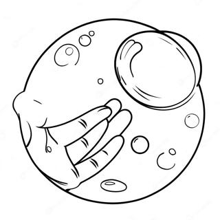 Fargglada Tvalbubblor Handtvatt Malarbild 128274-61718