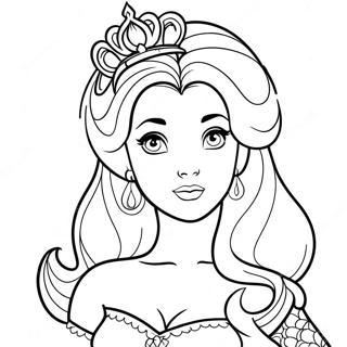 Tatuering Disney Prinsessa Malarbild 128452-61849