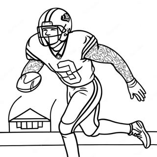 Odell Beckham Jr I Aktion Farglaggning 128558-61938