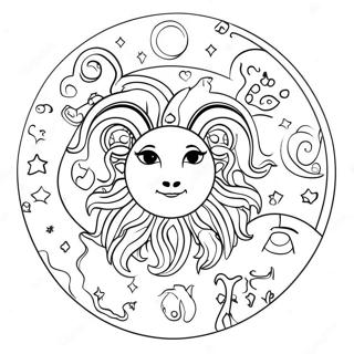 Zodiakens Tecken Malarbild 128843-62153