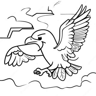 Majestatiska Ornar Som Flyger Malarbild 129506-62679