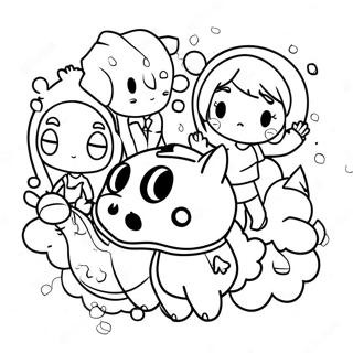 Gacha Club Vanner I Aktion Malarbild 130047-63102