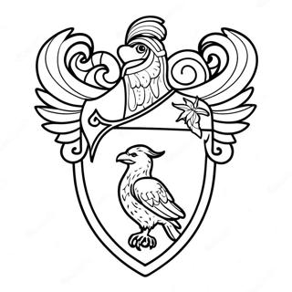 Ravenclaw Emblem Malarbild 130070-63112