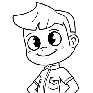 Johnny Test Malarbild 130224-63232