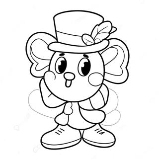 Sot Klee Karaktar Malarbild 130665-63587